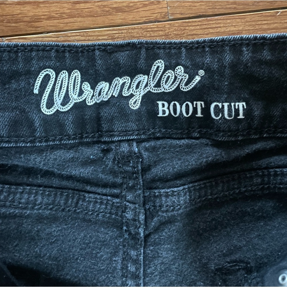 Black, Wrangler jeans, Size 3x32